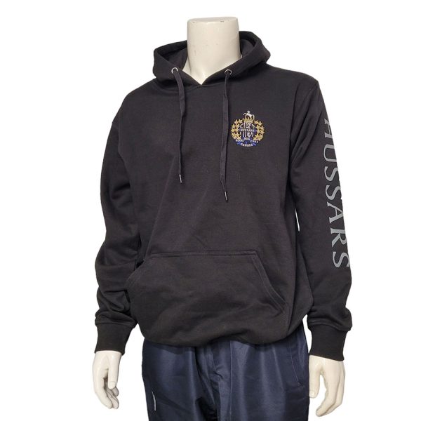 Pullover Hoodie with Embrodered Regimental Crest