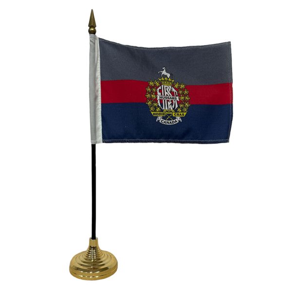1st Hussars Desk Flag