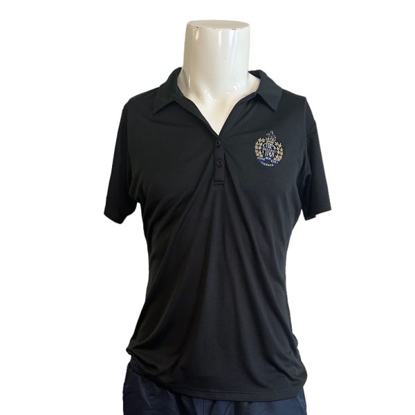 Golf Shirt with Embrodered Regimental Crest (Women's) - Image 5
