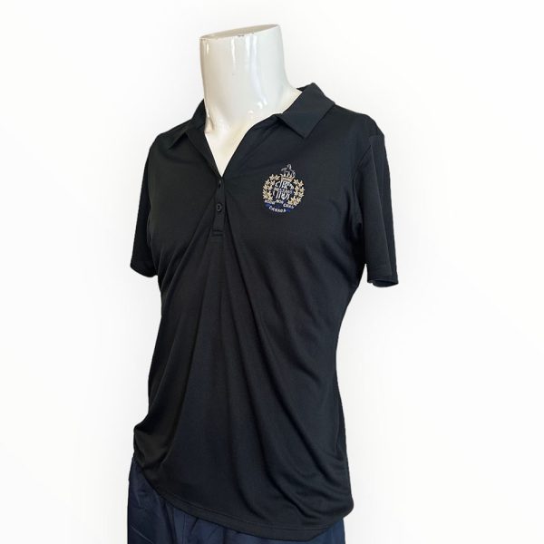 Golf Shirt with Embrodered Regimental Crest (Women's) - Image 4