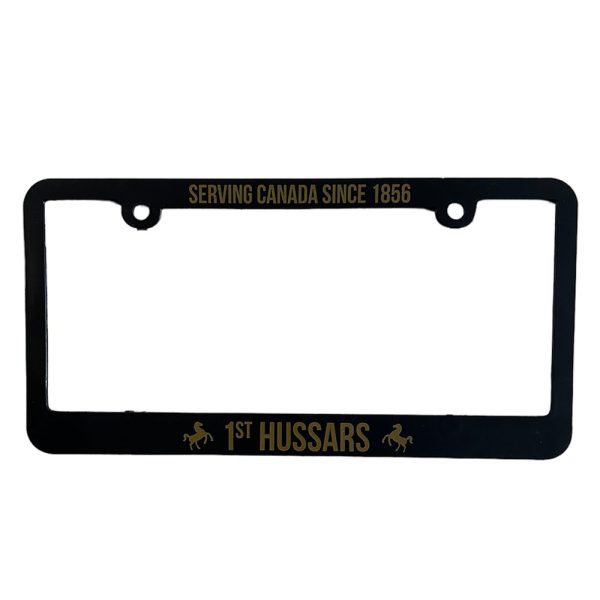1st Hussars Licence Plate Cover