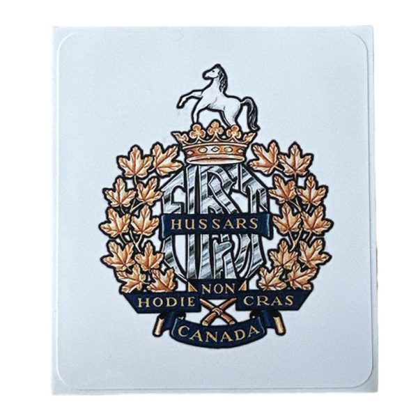Regimental Crest Vinyl Window Cling On
