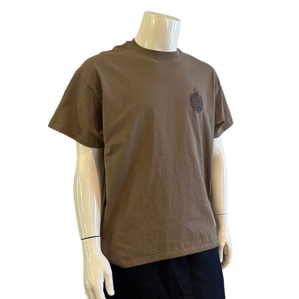 T-Shirt Tan with Black Regimental Crest - Image 2