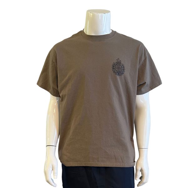 T-Shirt Tan with Black Regimental Crest