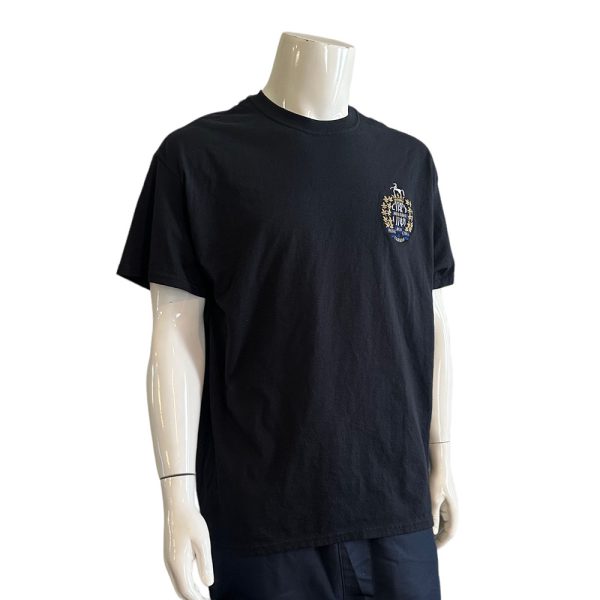 T-Shirt with Embrodered Regimental Crest - Image 2