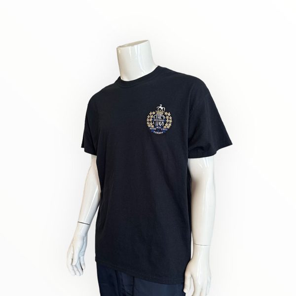 T-Shirt with Embrodered Regimental Crest