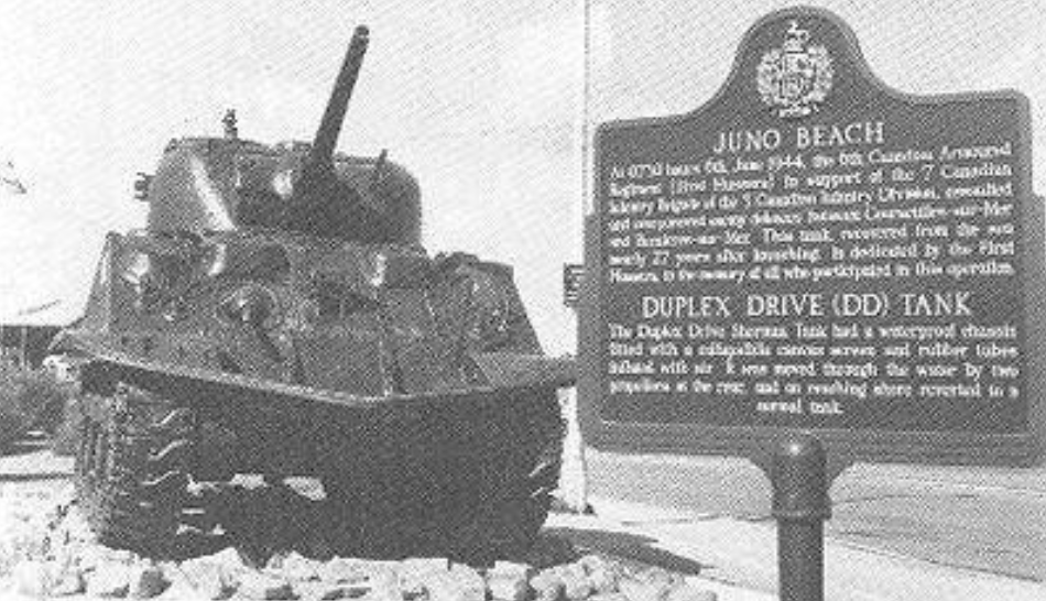 Tank at Juno Beach Tank at Juno Beach