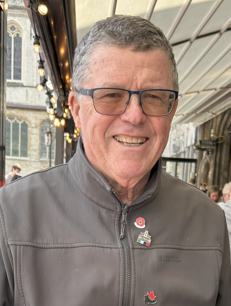 Past President LCol (Ret'd) Joe Murray, CD
