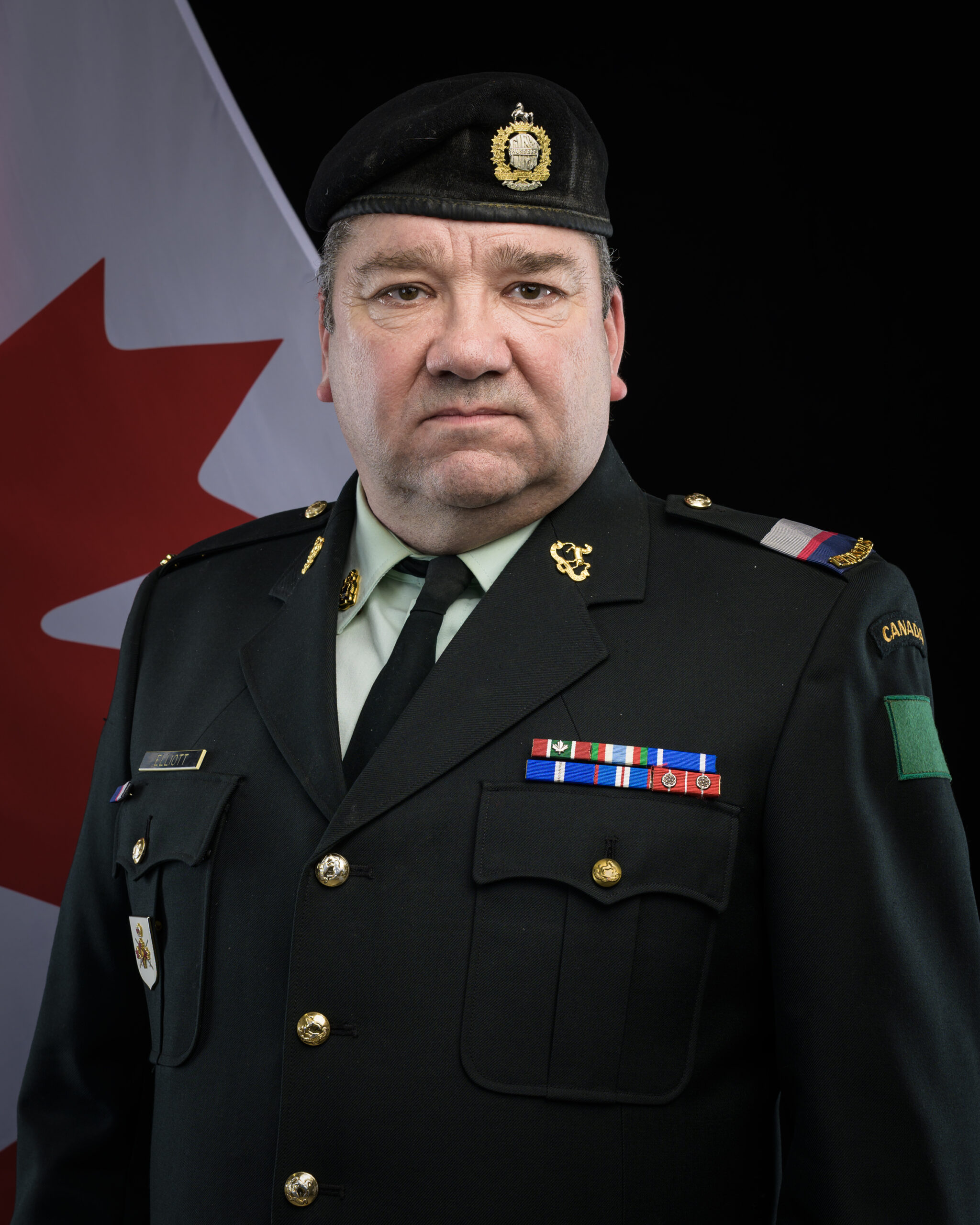 Regimental Sergeant-Major, CWO Scott Elliott, CD2